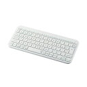 ☆エレコム Bluetooth薄型ミニキーボード Slint ホワイト TK-TM10BPWH