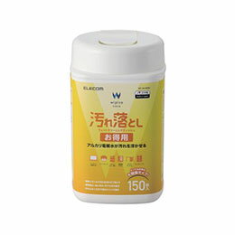 ☆エレコム 汚れ落とし_お得用ウェットクリーニングティッシュ WC-AL150N2