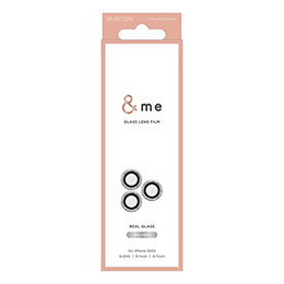 乐天商城 - ☆エレコム iPhone 15 Pro/iPhone 15 Pro Max &me レンズガラスフィルム PM-A23CFLLGRSV