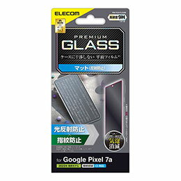☆エレコム Google Pixel 7a ガラスフィルム 反射防止 PM-P231FLGGM