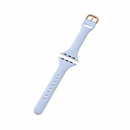 ☆エレコム Apple Watch用 シリコンバンド スリムタイプ(41/40/38mm) &me ブルー AW-41BDSCJBU ☆エレコム Apple Watch用 シリコンバンド スリムタイプ(41/40/38mm) &me ブルー AW-41BDSCJBU
