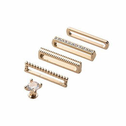 ☆エレコム Apple Watch用 リング&ピンズ シリコン用 ストーン &me AW-RINGPINS02S
