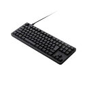 ☆エレコム 有線メカニカルテンキーレスキーボード TK-MC30UKTBK(2)