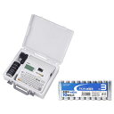 ☆カシオ計算機 ネームランド スタンダードモデル 本体ケース付き + アルカリ乾電池 単3形10本パックセット KL-M7-CA+HDLR6/1.5V10P