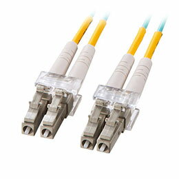 ☆サンワサプライ メガネ型光ファイバケーブル(マルチ50μmOM3 LC×2-LC×2 10m) HKB-OM3LCLC-10N ☆サンワサプライ メガネ型光ファイバケーブル(マルチ50μmOM3 LC×2-LC×2 10m) HKB-OM3LCLC-10N