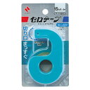 ☆ニチバン 小巻セロテ-プカッター付 15mm スカイブルー NB-CT-15DCS(3)