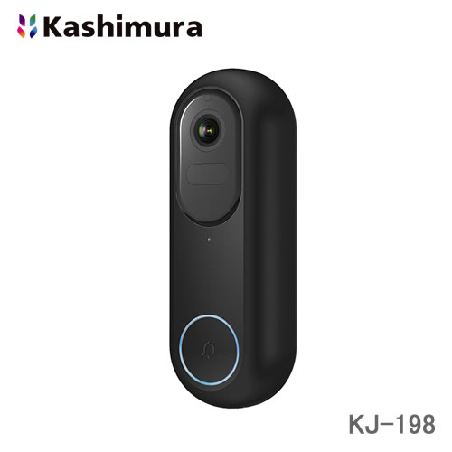 カシムラ 呼び出しカメラ 防水/どこでも設置 KJ-198