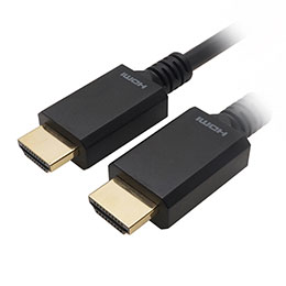 18Gbps伝送 / 4K60p対応HDMIケーブル 3m■18Gbps高速伝送対応 高品質な映像と音声を忠実に伝送します。4K・HDR対応デバイスとの接続に最適なケーブルです。 ■4K/60p対応 Full HD(1920x1080)の約4倍の解像度にあたる4Kに対応しています。 また、毎秒60フレームでの表示が可能なため、高画質かつ滑らかな映像をお楽しみいただけます。 ■HDR(ハイダイナミックレンジ)対応 従来のSDR(スタンダードダイナミックレンジ)に比べ、より自然でリアルな明暗描写が可能なHDRに対応しています。 ■BT.2020対応 従来のBT.709より広い色域をカバーし、実在する物体色の99.9パーセントを再現可能なBT.2020に対応しています。 ■HDMIイーサネットチャンネル(HEC)対応 ■オーディオリターンチャンネル(ARC)対応 ■3重シールド構造 ■金メッキ端子 ■無鉛ハンダ・OFC電材使用●コネクタ形状 : HDMI(タイプA/オス)-HDMI(タイプA/オス) ●コネクタサイズ : W約20.3 x H約11.0 x D約54.5 mm ●ケーブル直径 : 約6mm ●ケーブル長 : 3m ●OPCP袋パッケージ ●保証期間 : 1年間 ●生産国 : 中国