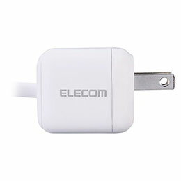 ☆エレコム AC充電器 スマホ・タブレット用 USB PD 20W USB-Cケーブル一体 1.5m ホワイト MPA-ACCP7420WH