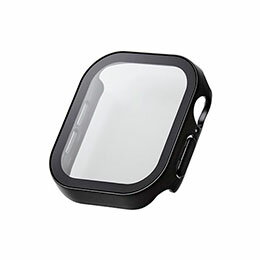 ☆エレコム フルカバーケース Apple Watch Series 10 (42mm) プレミアムガラス 高透明 防水 ブラック AW-24BFCGEBK ☆エレコム フルカバーケース Apple Watch Series 10 (42mm) プレミアムガラス 高透明 防水 ブラック AW-24BFCGEBK