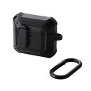 ☆エレコム AirPods 第4世代用 ZEROSHOCK Lock ブラック AVA-AP06ZEROLBK