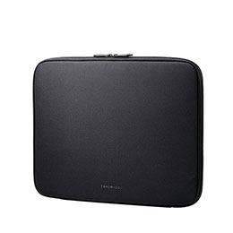 ☆エレコム インナーケース スリムタイプ 横型 15.6インチ ポリエステル ブラック ZSB-IBTHP15BK