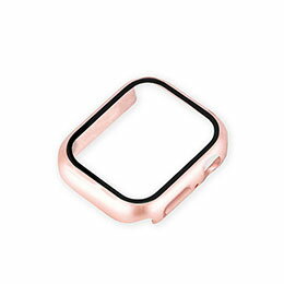 ☆ナカバヤシ Apple Watch 41mm ガラス+ケース ピンクゴールド SMWC-AW411PG