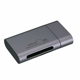 ☆ナカバヤシ UHS-II対応 Type-C カードリーダー・ライター グレー CRW-C3SD91GY ☆ナカバヤシ UHS-II対応 Type-C カードリーダー・ライター グレー CRW-C3SD91GY