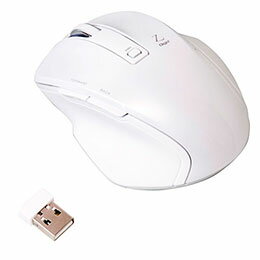 ☆Digio デジオ 小型無線5ボタンBlueLEDマウス ホワイト MUS-RKF119W ☆Digio デジオ 小型無線5ボタンBlueLEDマウス ホワイト MUS-RKF119W