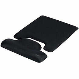 ☆ナカバヤシ リストレスト+マウスパッド combi ブラック MUP-939BK