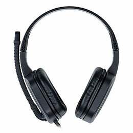 ☆ナカバヤシ 4極ヘッドセット ブラックXレッド MHM-SGM30BKR