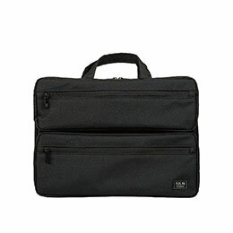 ☆ナカバヤシ 13インチ汎用PCインナーバッグ 2ポケット付 ブラック SZC-FC131908BK