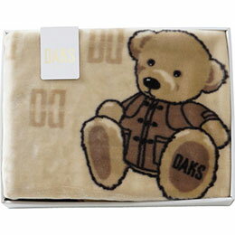 ☆ダックス ハーフケット ベージュ 140×100cm C6083538