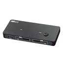 ☆ラトックシステム 8K30Hz対応 DisplayPortパソコン切替器 RS-260DP-8K