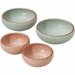 ☆らくすくUD ボウルセット ボウルS(φ10×4.5cm)・ボウルM(φ14×5cm)×各2 C6104554