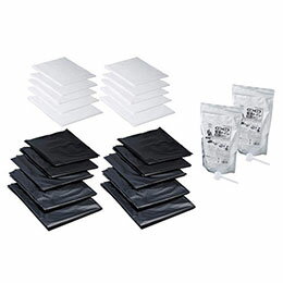 ☆スマイルキッズ 抗菌消臭 緊急トイレ 100回分 処理袋セット ABO-27100A