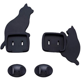 ☆スマイルキッズ ねこのコンセントカバー2個組 ねこA AKN-18A ☆スマイルキッズ ねこのコンセントカバー2個組 ねこA AKN-18A