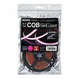 ☆YAZAWA COBテープライトピンク2m TPLC012PK