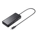 ☆サンワサプライ USB Type-C ドッキングステーション ブラック USB-DKM7BK