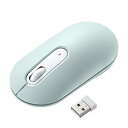 ☆サンワサプライ 静音ワイヤレスマウス グリーン MA-WBS327G(2)