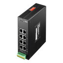 ☆サンワサプライ 産業用ギガビット対応PoEスイッチングハブ IEEE802.3bt/8ポート LAN-GIGAPOEFA84(2)