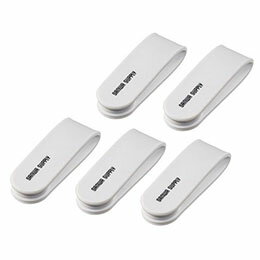 ☆サンワサプライ マグネット ケーブルクリップ ホワイト 5個入り ホワイト CA-517W