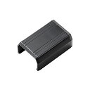 ☆サンワサプライ CA-KK22BK用ケーブルカバー 幅22mm 直線 ブラック CA-KK22BKJ