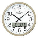 ☆CASIO 電波クロック 掛時計 シャンパンゴールド IC-4100J-9JF