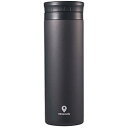 ☆カクセー cococafe ココカフェ 真空二重マグ500ml パウダーコート チャコール CC-50C