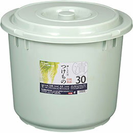 Condiments Container - ☆新輝合成 トンボ つけもの容器 蓋・押蓋付 30型 グレー MMT14063
