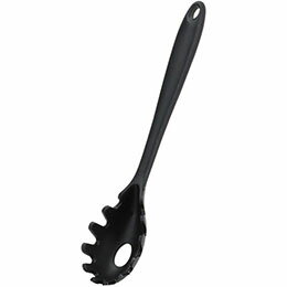 ☆パール金属 TOUCH シリコーン麺すくい BLACK G-5084