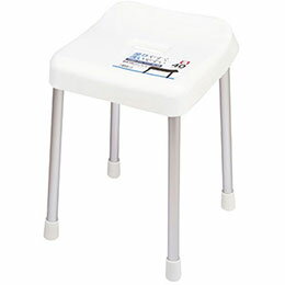 ☆パール金属 スタイルピュア バススツール40cm ホワイト H-4338