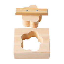 ☆ヤマコー 押し寿司型 ひのき 物相型 花 yamaco86569