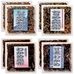 ☆廣川昆布 釜炊き佃煮・塩昆布詰合せ8袋入 K50323516