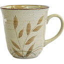 ☆レンジ対応 マグカップ リーフ φ9.5×12cm B1035546(3)