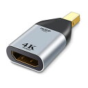 ☆日本トラストテクノロジー JTT mini Display Portオス-HDMIメス変換アダプタ 4K JTMIDPM-HDF-S