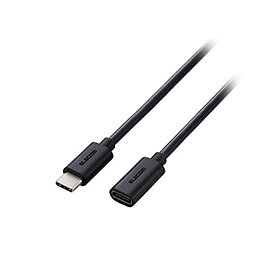USB2.0延長ケーブル C-Cメスタイプ USB Power Delivery対応 ノーマル 2.0m ブラック■USB Type-C(TM)ケーブルの延長ケーブル(USB2.0)です。 ■ケーブル一体型のAC充電器のケーブル長を延長して使用できるほか、USBハブやドッキングステーション、キーボードなどケーブル部が短い機器にも使えるため、パソコンから離れた位置での接続も可能になります。 ■普段は短めのケーブルを使用し、必要な場面のみ延長ケーブルを接続するなど、シーンに応じて適切な使い方を選べます。 ■※外付けポータブルディスクドライブ等のバスパワー駆動デバイスは、電力不足により正常に動作しない場合があります。 ■※連結できるケーブルは本製品を含めて最大3m、合計2本までです。1mを超える長さのUSB Type-Cケーブル並びに2本以上のUSB Type-Cケーブルとの連結は動作の保証をしておりません。 ■※最大転送速度480Mbpsに対応しますが、USB2.0は規格上、延長が認められていません。 ■USB Power Deliveryに対応し、最大20V/3Aの60W充電に対応。USB Type-Cポートを搭載したiPhone・Androidなどのスマートフォン・タブレット、ノートパソコンなどの充電が可能です。 ■※USB Power Delivery をご利用になる場合は、接続する機器および延長するケーブルがUSB Power Delivery に対応している必要があります。 ■USB2.0に準拠し、最大480Mbpsのデータ転送が可能です。 ■サビなどに強く信号劣化を抑える金メッキピンコネクターを採用しています。 ■外部ノイズの干渉から信号を保護する2重シールドケーブルを採用しています。 ■※USB Type-C and USB-C are trademarks of USB Implementers Forum ■EUの「RoHS指令(電気・電子機器に対する特定有害物質の使用制限)」に準拠(10物質)した、環境にやさしい製品です。 ■自社環境認定基準を1つ以上満たし、『THINK ECOLOGY』マークを表示した製品です。 ■環境保全に取り組み、製品の包装容器におけるプラスチック重量を、社内基準製品より20%以上削減した製品です。 ■環境保全に取り組み、製品の包装容器が紙・ダンボール・ポリ袋のみで構成されている製品です。■コネクター形状(プラグ) : USB Type-C(TM) ■コネクター形状(ポート) : USB Type-C(TM) ■対応機器 : USB Type-C(TM)コネクター搭載のスマートフォン・パソコン・AC充電器・USBハブ・キーボードなど ■対応OS(Windows) : Windows 11/10 ■対応OS(macOS) : macOS Sonoma 14/macOS Venture 13/macOS Monterey 12 ■規格 : USB2.0規格準拠 ■対応転送速度 : 最大480Mbps ※理論値 ■USB Power Delivery対応 : ○ ■対応電圧/電流 : 最大20V/3A(60W) ■ALTモード対応 : × ■ピンメッキ仕様 : 金メッキピン ■シールド方法 : 2重シールド ■ケーブル長 : 約2m ※コネクター含まず ■ケーブル径 : 約3.8mm ■ケーブルカラー : ブラック ■保証期間 : 1年間 ■パッケージ形態 : 袋+ステッカー ■環境配慮事項 : EU RoHS指令準拠(10物質)、簡易パッケージ