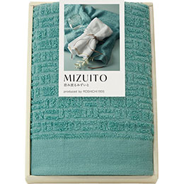 ☆MIZUITO 澄み渡るみずいと 大阪泉州フェイスタオル 32×75cm B1039597