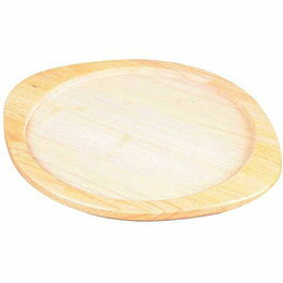 ☆パール金属 ラクッキング グリルパン20cm用木製プレート HB-0994