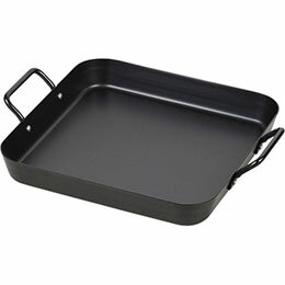 ☆パール金属 IHでもガスでも使える鉄製角型プレート25×25cm HB-4514