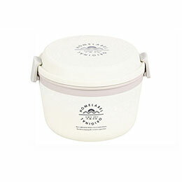 ☆パール金属 ホームレーベル どんぶりランチジャー1060 ホワイト HB-4744