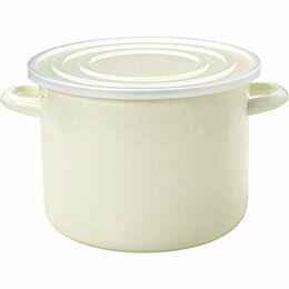 ☆パール金属 ストリーム ホーローストックポット24cm 8.4L HB-4917