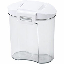 ☆パール金属 粉もん振り出しポット 乾燥剤ポケット付 約6×6cm HB-5407