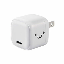 ☆エレコム AC充電器 スマホ・タブレット用 USB PD 20W USB-C1ポート しろちゃん MPA-ACCP7320WF ☆エレコム AC充電器 スマホ・タブレット用 USB PD 20W USB-C1ポート しろちゃん MPA-ACCP7320WF